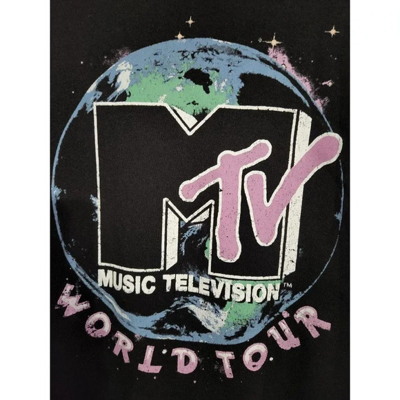 MTV WORLD TOUR SWEATER XS BRAND NEW - Picture 4 of 5